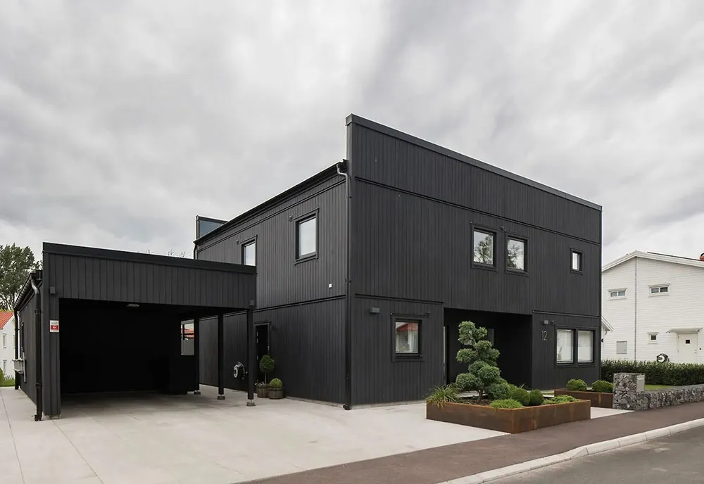 Cottage de campagne moderne avec deuxième lumière en Suède - Gallery image 21