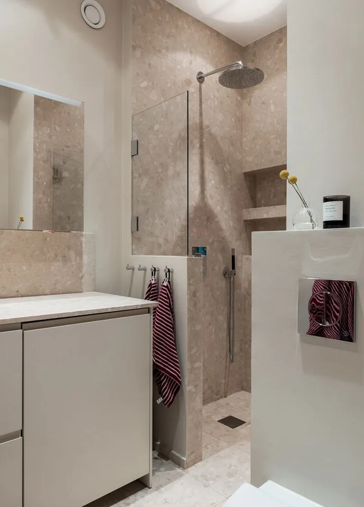 Beaux tons marrons dans le design d'une appartement scandinave - Gallery image 22