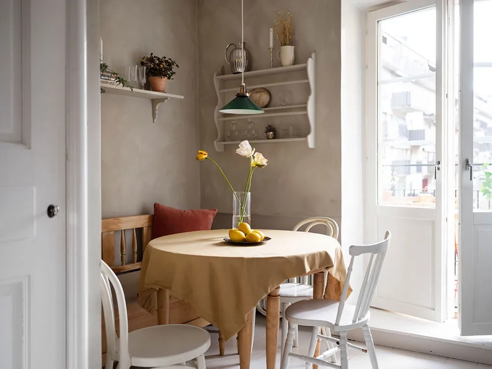 Naturalité et vintage : une chambre chaleureuse à Stockholm (69 m²) - Gallery image 5