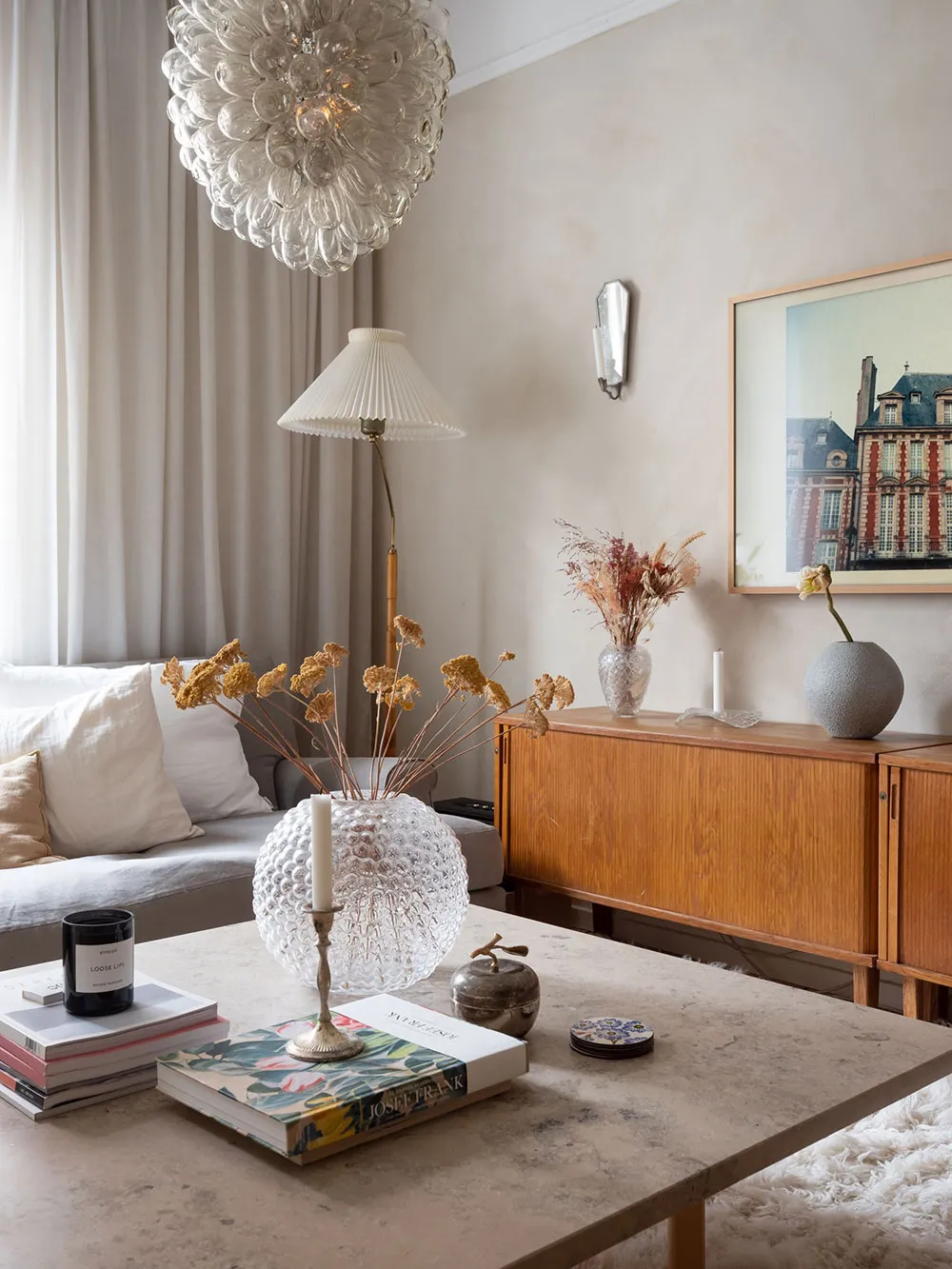 Naturalité et vintage : une chambre chaleureuse à Stockholm (69 m²) - Gallery image 1