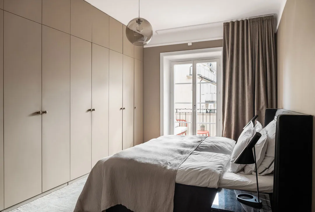 Beaux tons marrons dans le design d'une appartement scandinave - Gallery image 18