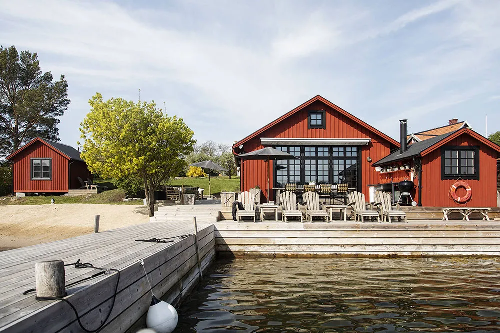 Schönes Haus am Wasser auf kleiner Insel in Schweden - Gallery image 27