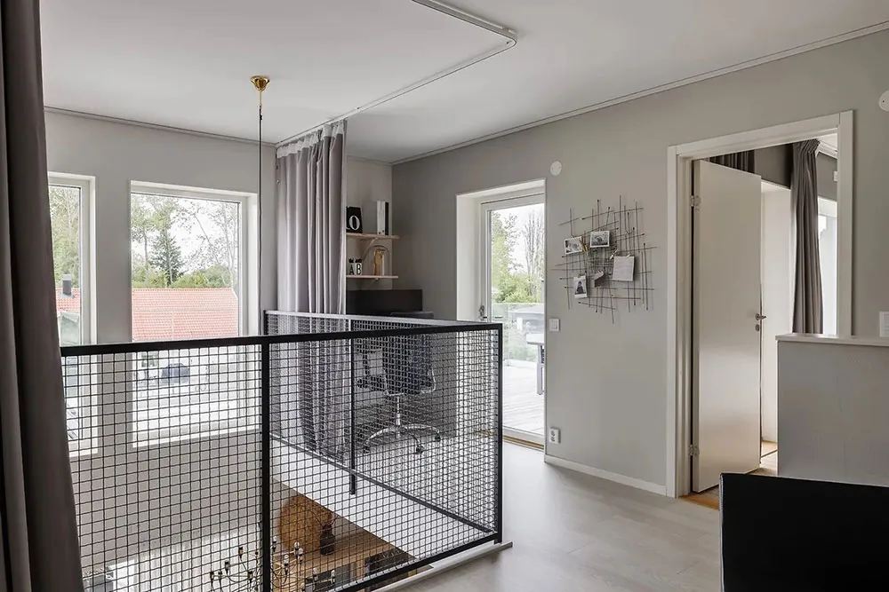 Cottage de campagne moderne avec deuxième lumière en Suède - Gallery image 15