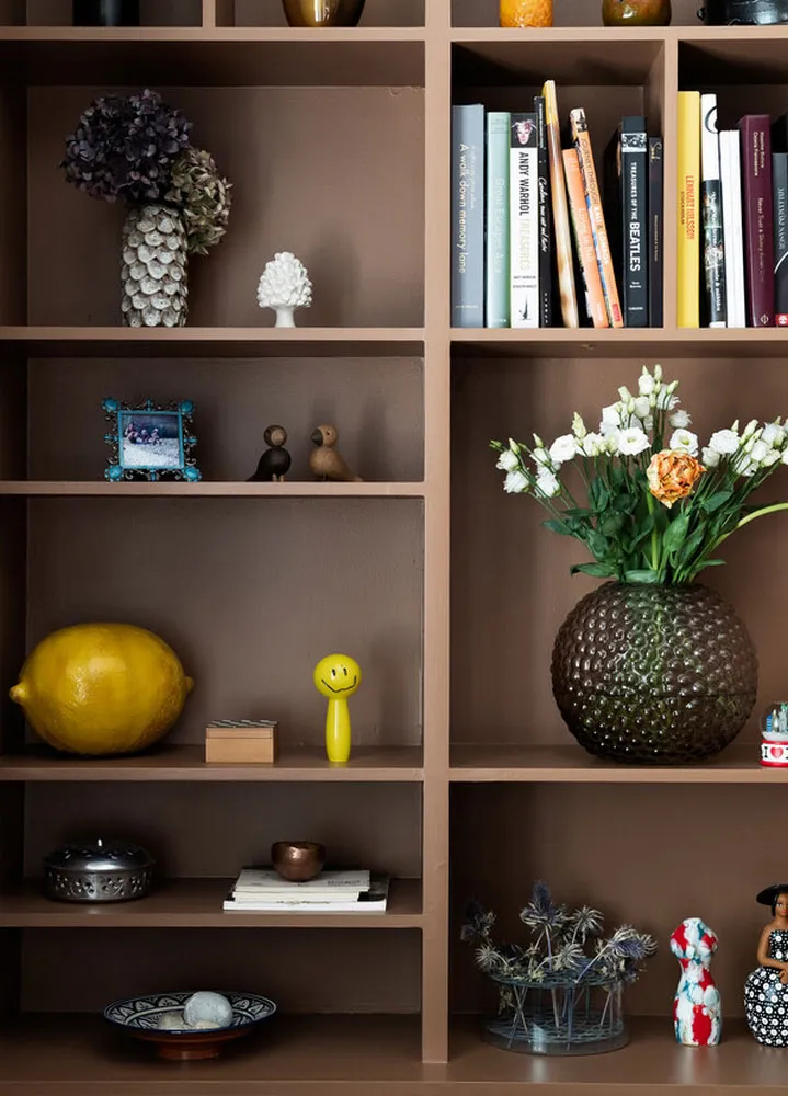 Beaux tons marrons dans le design d'une appartement scandinave - Gallery image 8