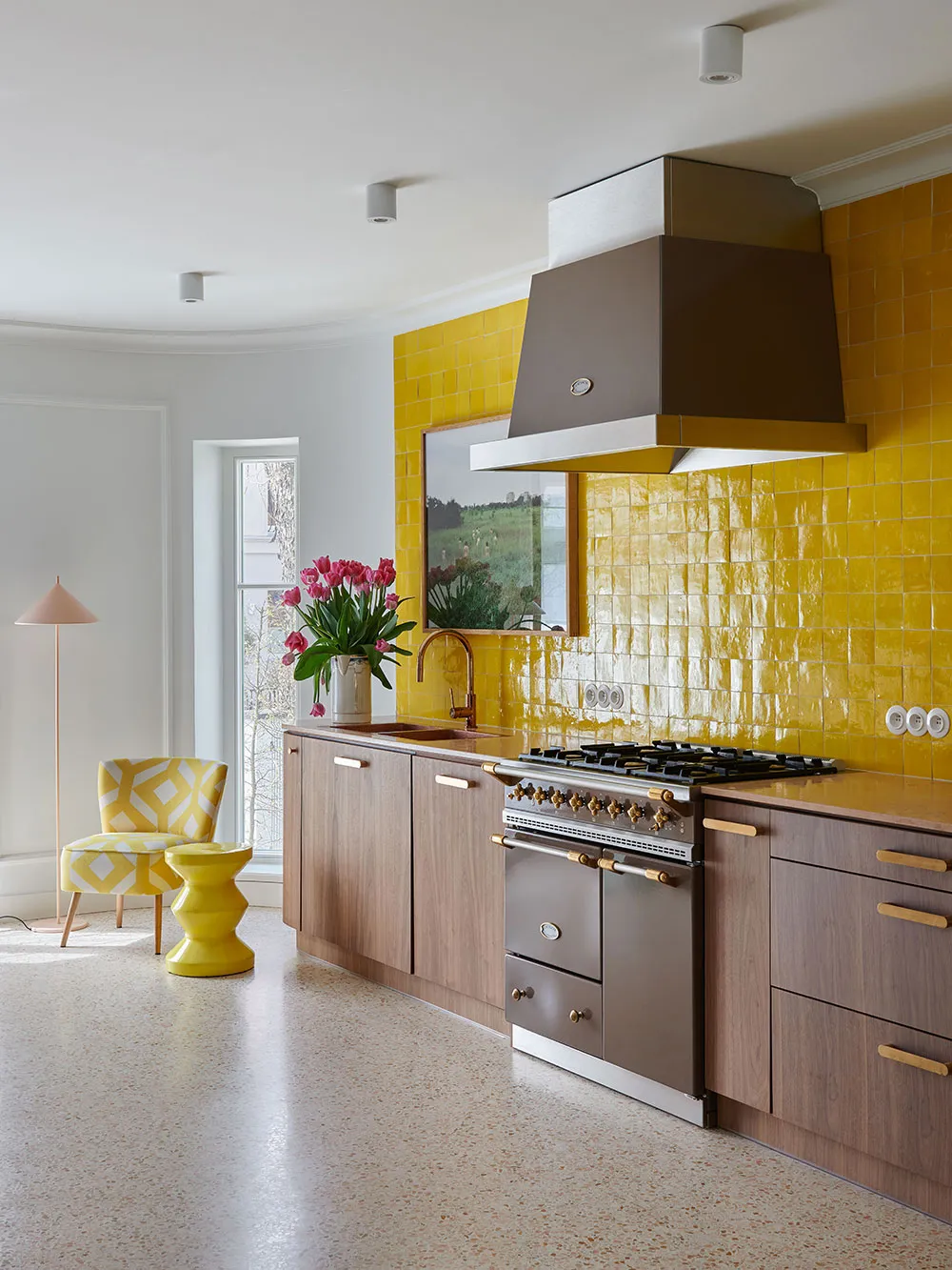 Kolorowy design w wygodnym domu w stylu art-deco w Warszawie - Gallery image 8