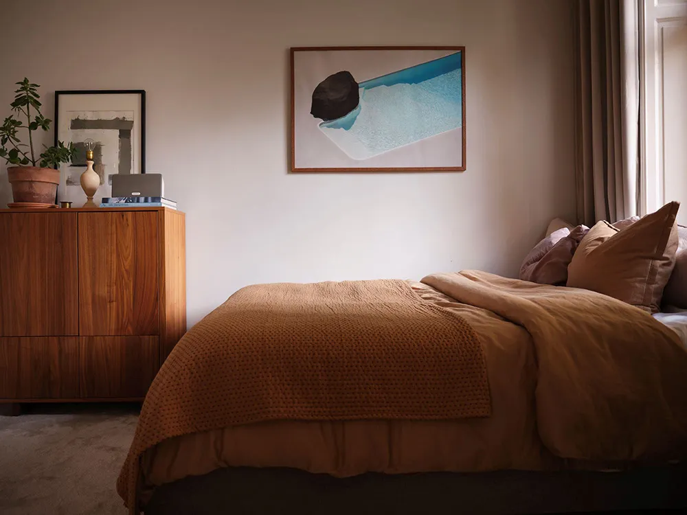 Interior escandinavo tranquilo con suaves notas otoñales en el diseño (67 m²) - Gallery image 16