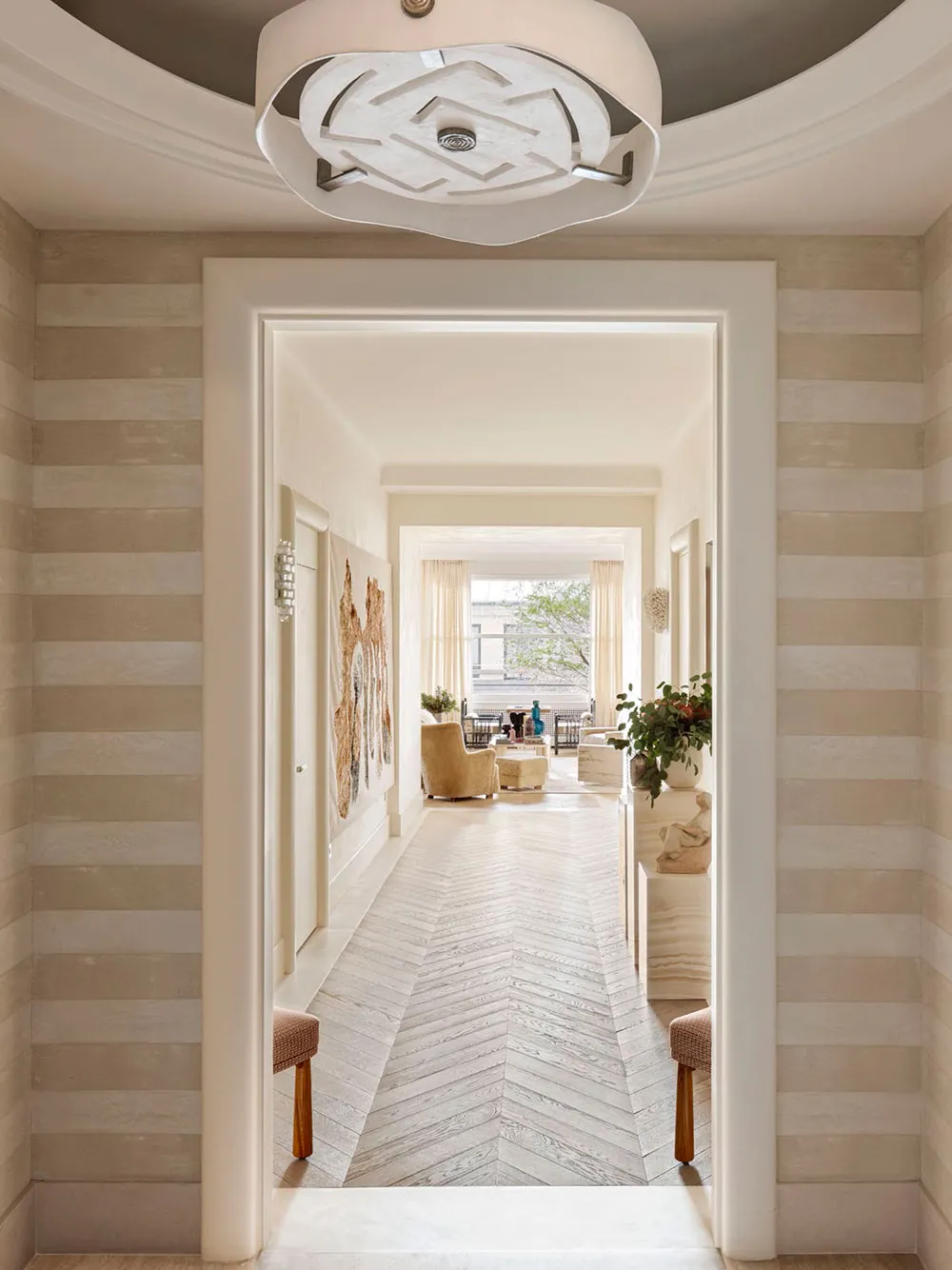 Теплий ар-деко в дизайні апартаментів у Парижі - Gallery image 16