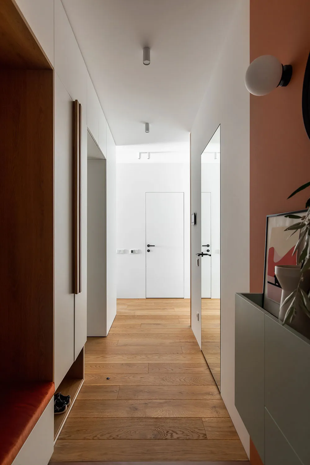 Freundliche Farben in einer kleinen Familienwohnung in Kiew (68 qm) - 29