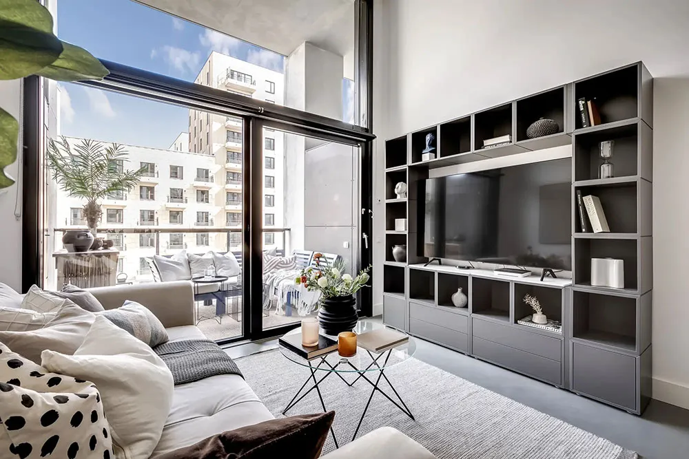 Небольшой лофт с антресолью в Стокгольме (35 кв. м) - Gallery image 5