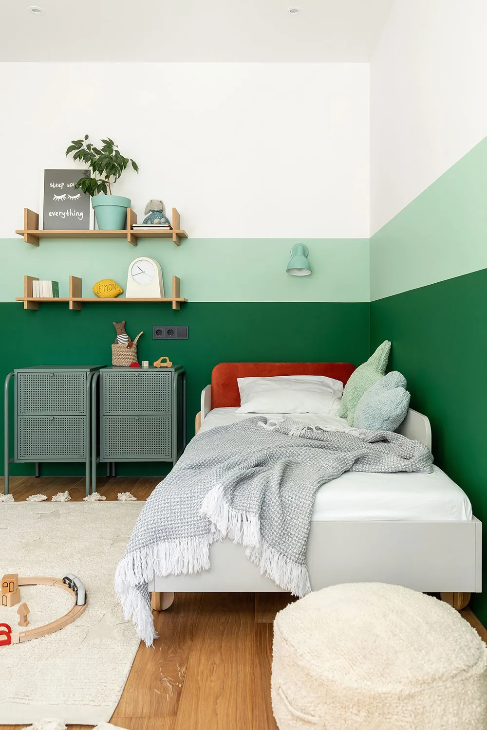 Freundliche Farben in einer kleinen Familienwohnung in Kiew (68 qm) - 21