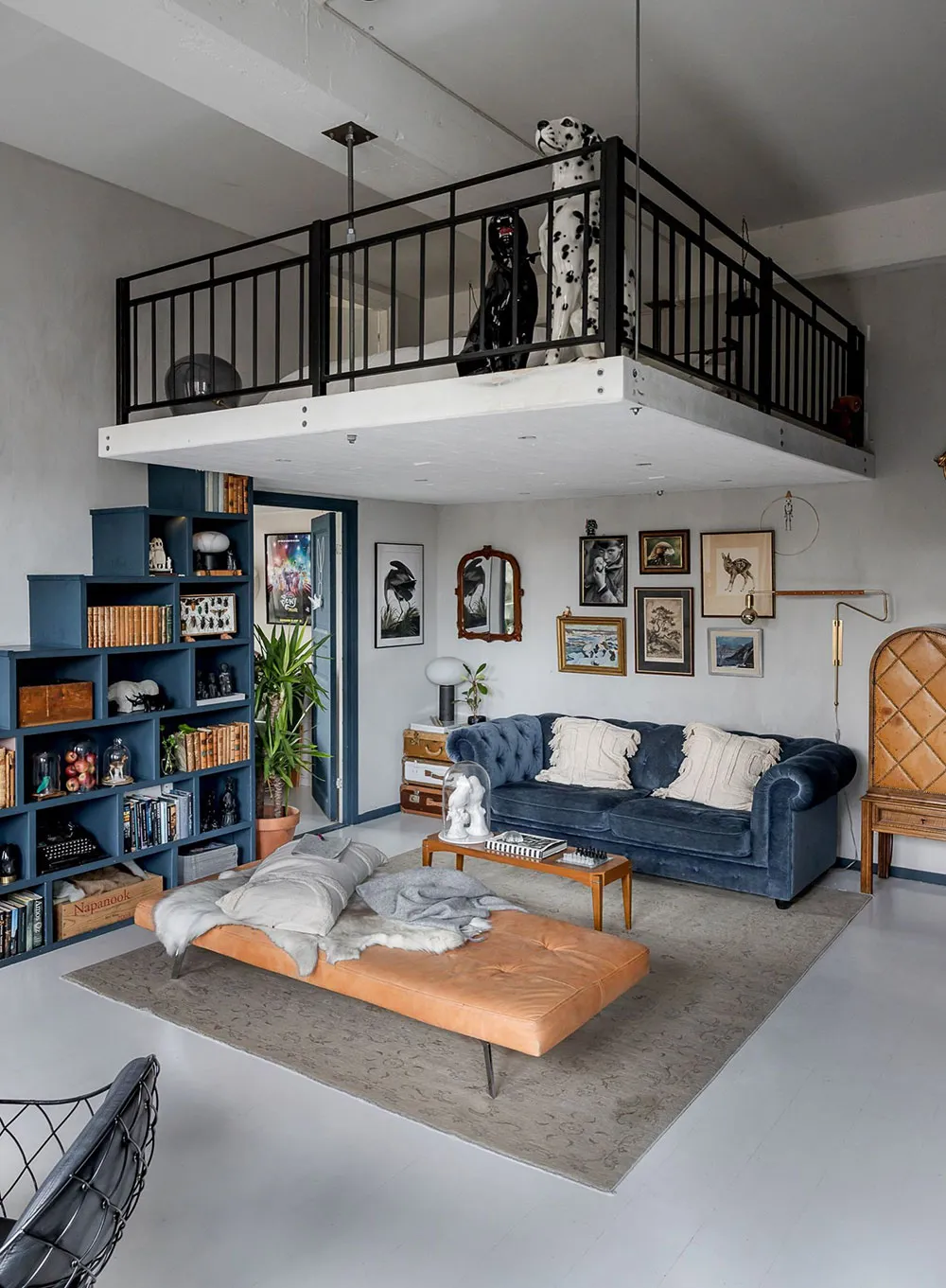 スウェーデンにある73平方メートルの魅力的なロフト付きアパートのデザインにおける様々なスタイルの要素 - Gallery image 24
