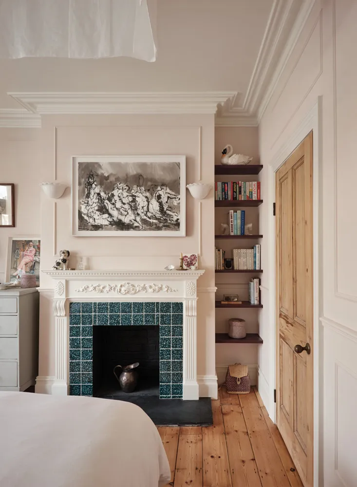 Уютный английский интерьер в прохладных оттенках - Gallery image 10