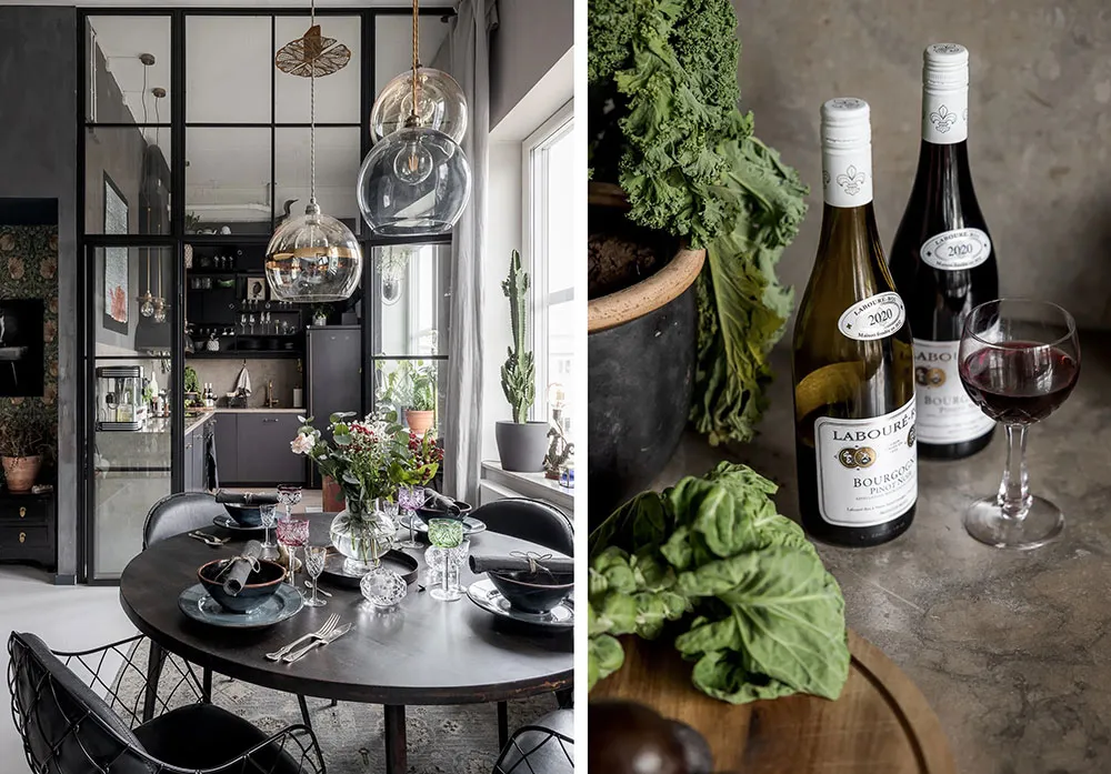 スウェーデンにある73平方メートルの魅力的なロフト付きアパートのデザインにおける様々なスタイルの要素 - Gallery image 10