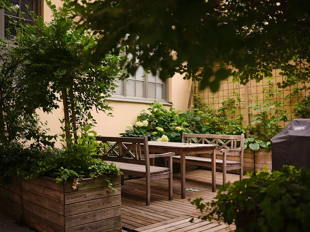 Interior escandinavo tranquilo con suaves notas otoñales en el diseño (67 m²) - Gallery image 34