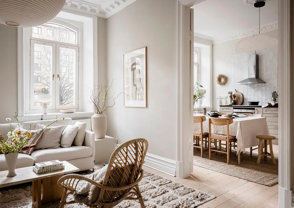 Piękny beżowy mieszkanie w Getborgu (88 m²) - 12