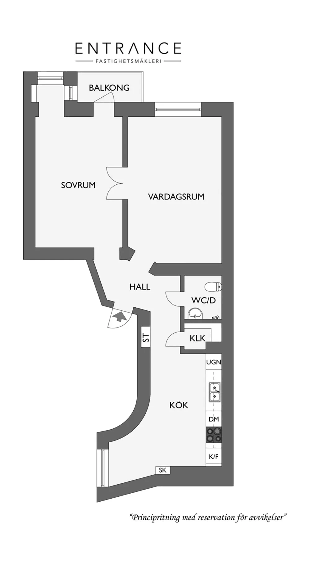 Weißer skandinavischer Interior mit lebendigem Dekor in Schweden (72 qm) - Gallery image 33