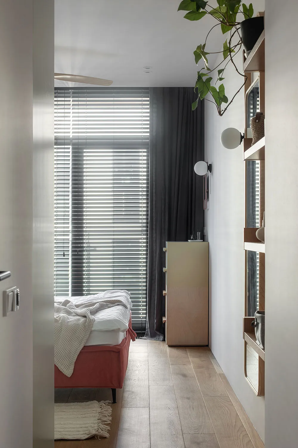 Freundliche Farben in einer kleinen Familienwohnung in Kiew (68 qm) - 14