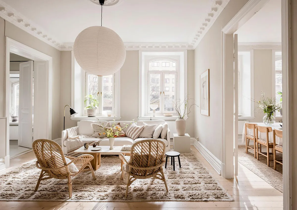 Piękny beżowy mieszkanie w Getborgu (88 m²) - 1