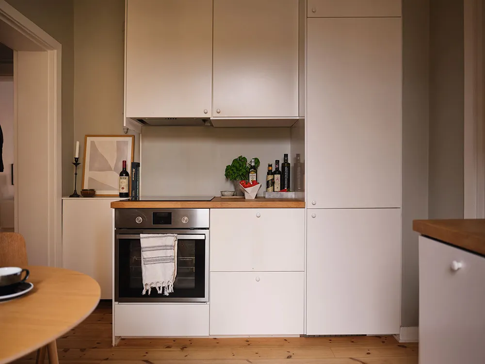 Interior escandinavo tranquilo con suaves notas otoñales en el diseño (67 m²) - Gallery image 14