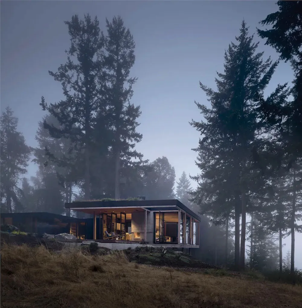 Verre, bois et béton : une maison minimaliste au bord d'un lac dans l'État de Washington - Gallery image 29