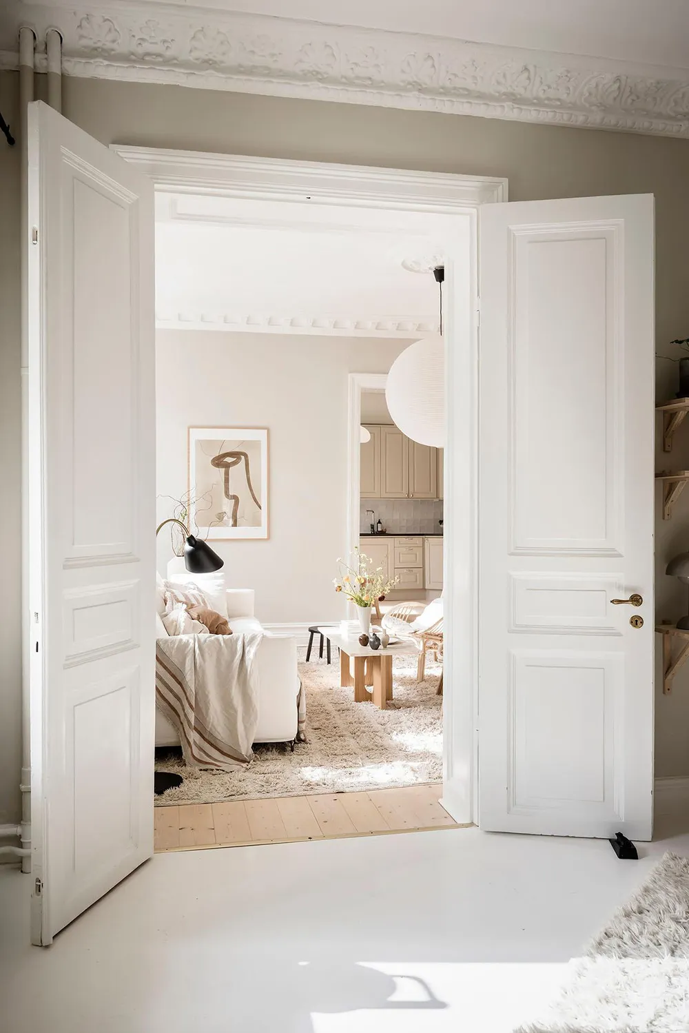 Piękny beżowy mieszkanie w Getborgu (88 m²) - 23