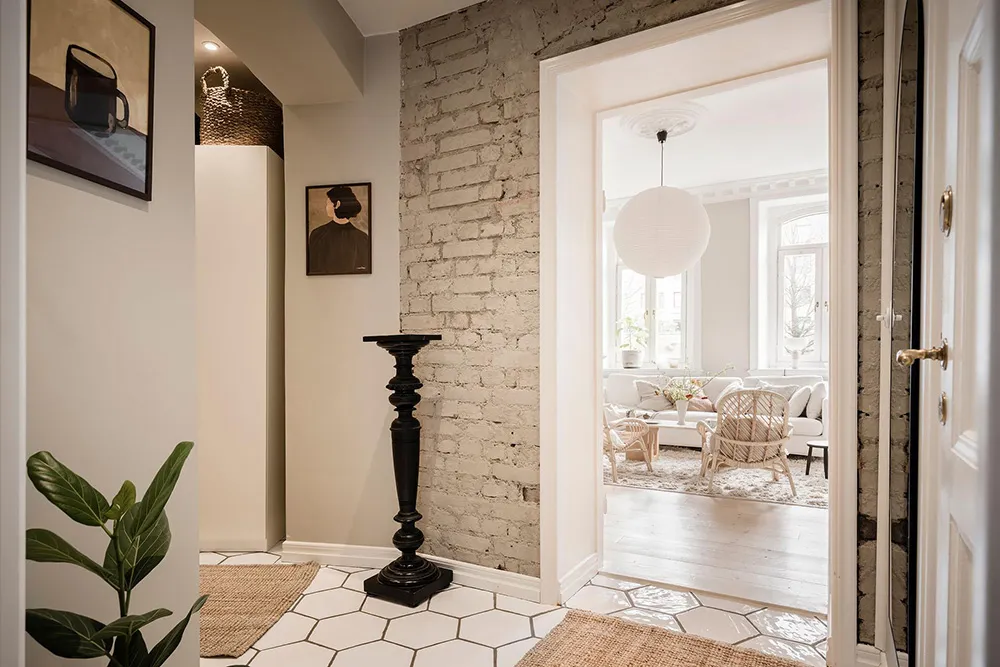 Piękny beżowy mieszkanie w Getborgu (88 m²) - 33