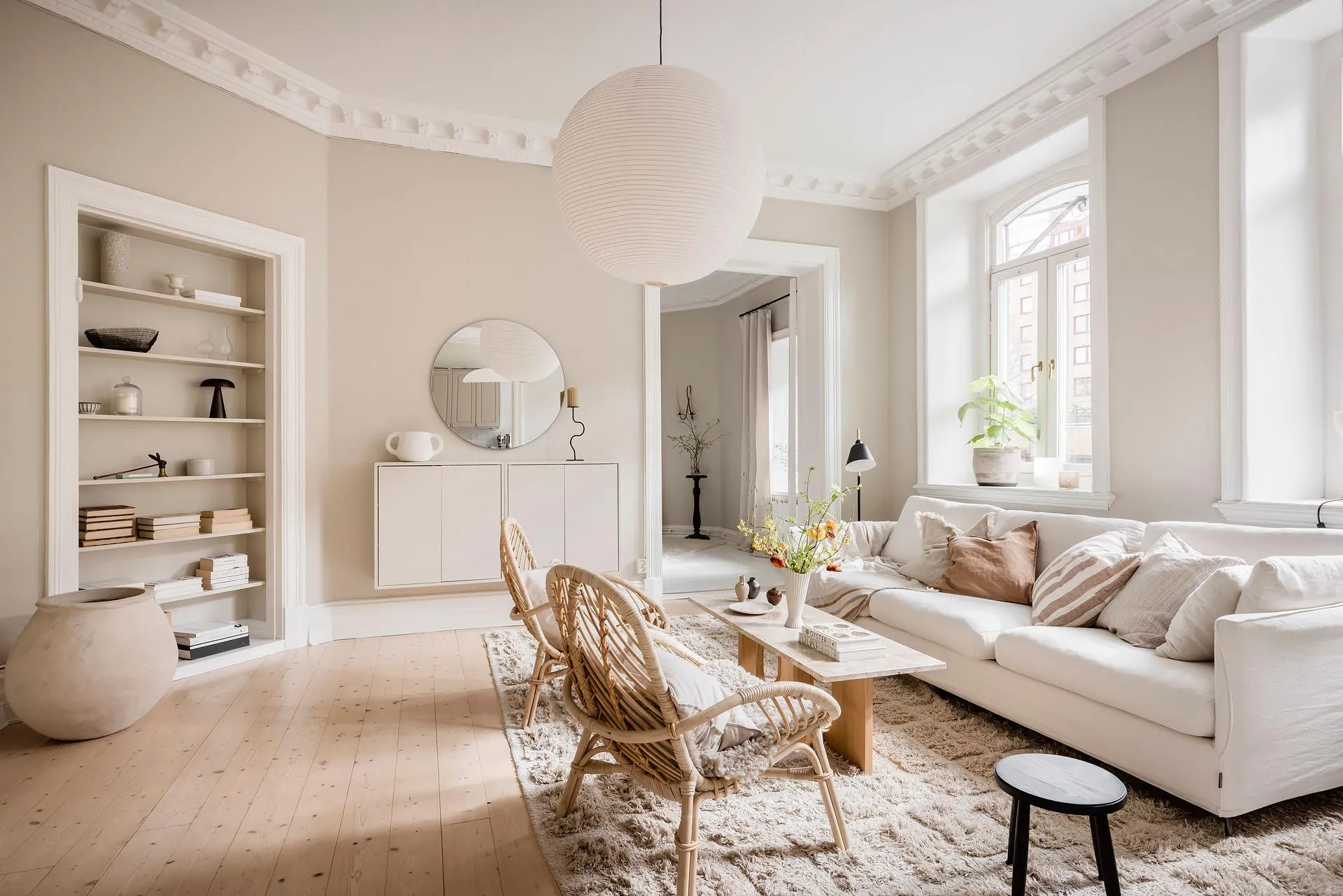 Piękny beżowy mieszkanie w Getborgu (88 m²) - 3
