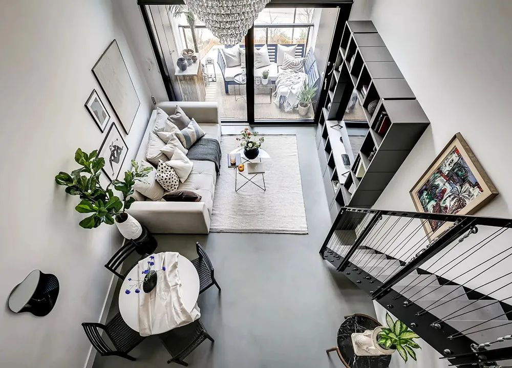 Небольшой лофт с антресолью в Стокгольме (35 кв. м) - Gallery image 10