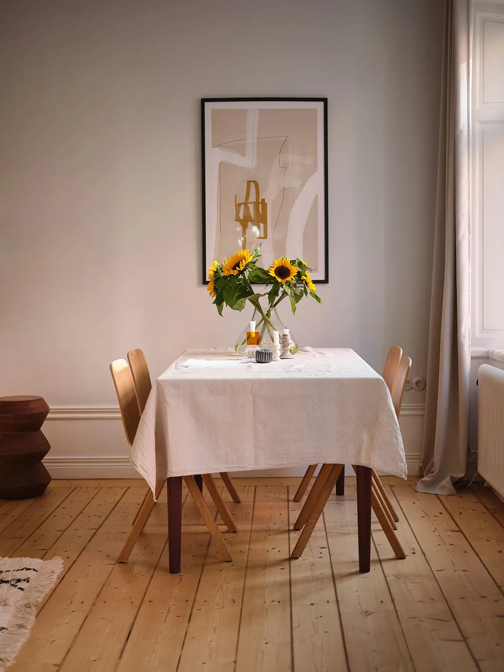 Interior escandinavo tranquilo con suaves notas otoñales en el diseño (67 m²) - Gallery image 8