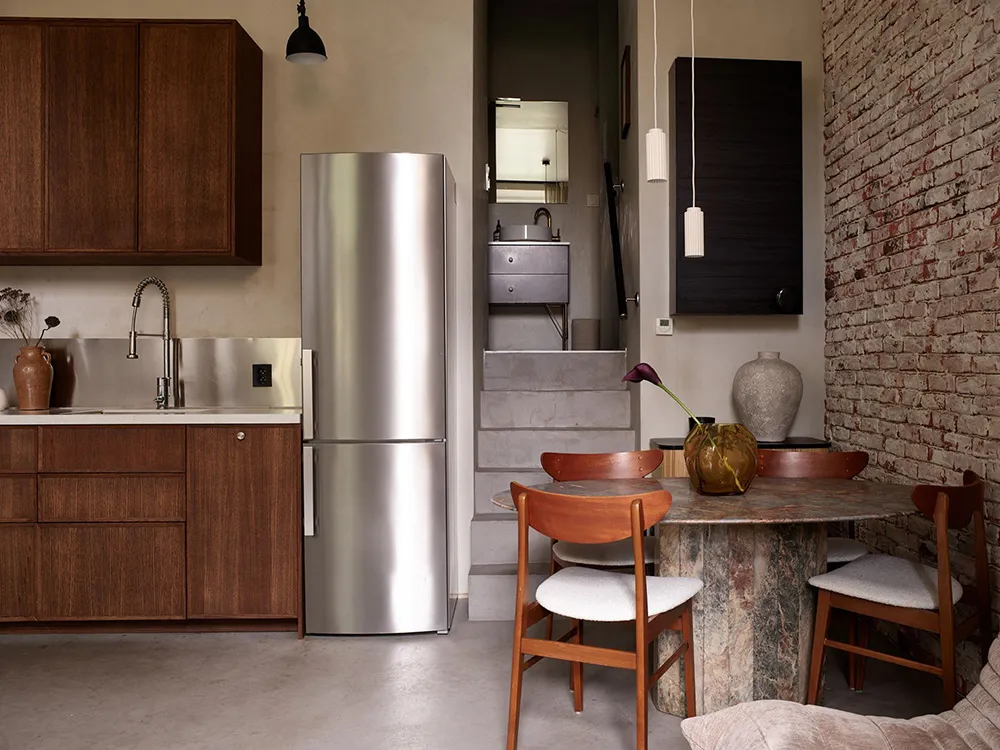 Як у Нью-Йорку: невеликий, але стильний лофт у Стокгольмі - Gallery image 13