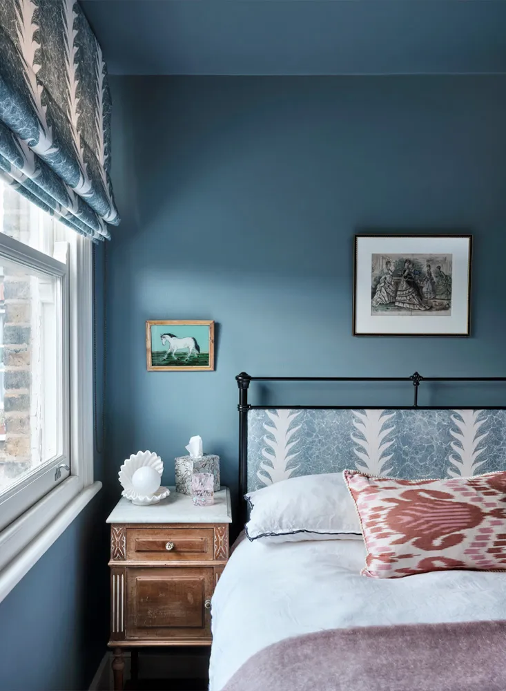 Уютный английский интерьер в прохладных оттенках - Gallery image 15