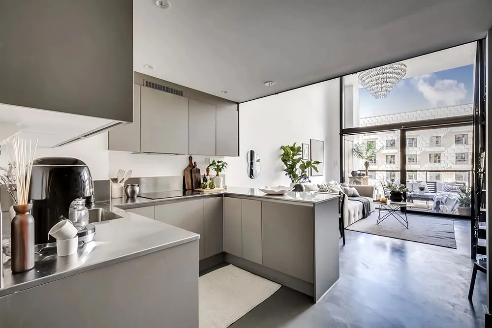 Небольшой лофт с антресолью в Стокгольме (35 кв. м) - Gallery image 7