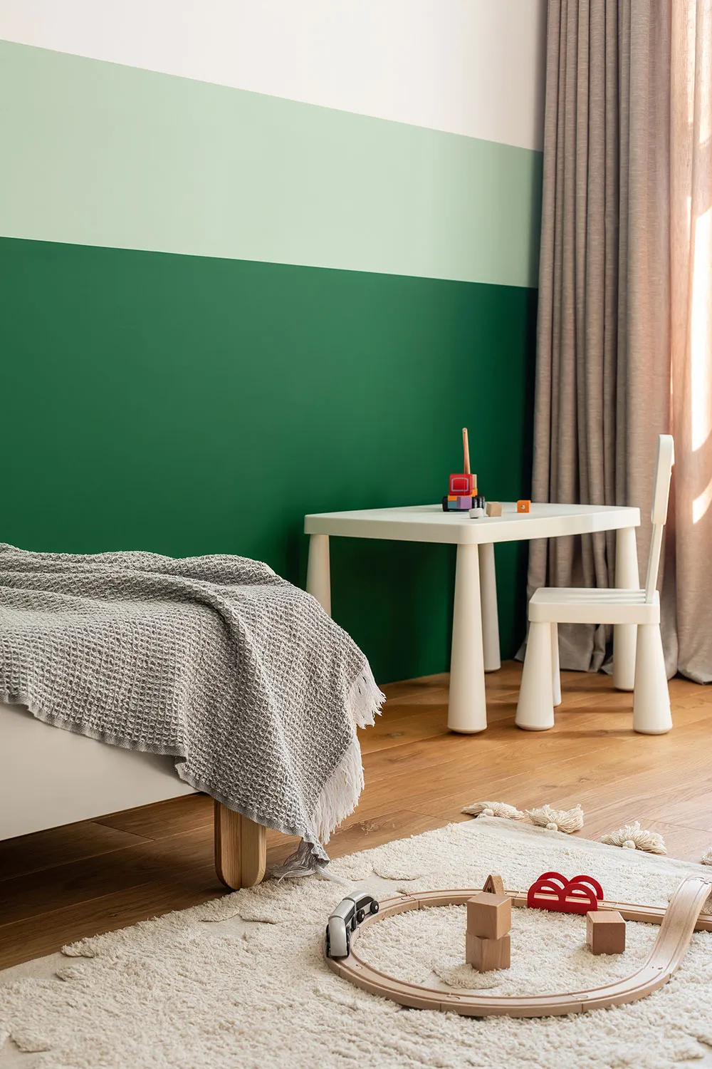 Freundliche Farben in einer kleinen Familienwohnung in Kiew (68 qm) - 22