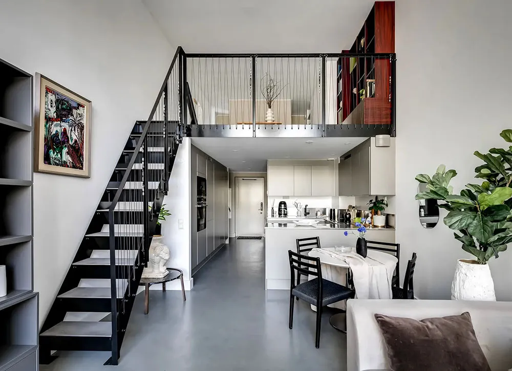 Небольшой лофт с антресолью в Стокгольме (35 кв. м) - Gallery image 6