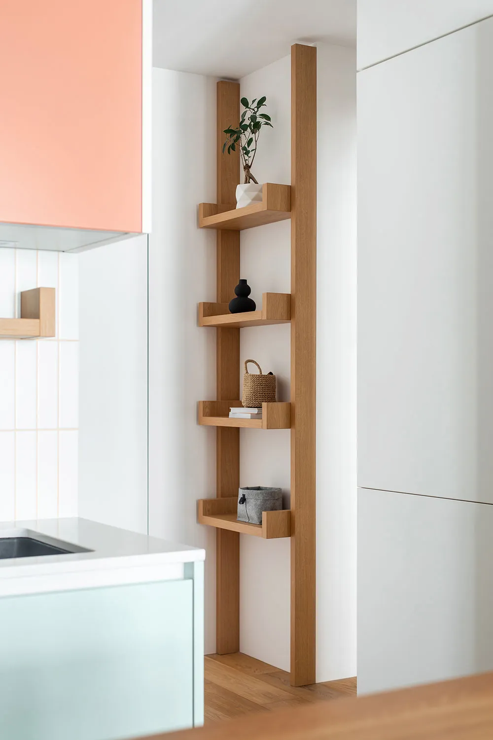 Freundliche Farben in einer kleinen Familienwohnung in Kiew (68 qm) - 11
