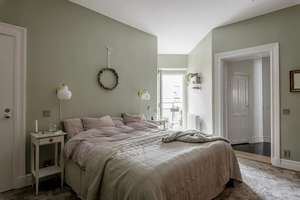 Belles portes noires et teintes intéressantes : appartement à Gothenburg (74 m²) - Gallery image 12