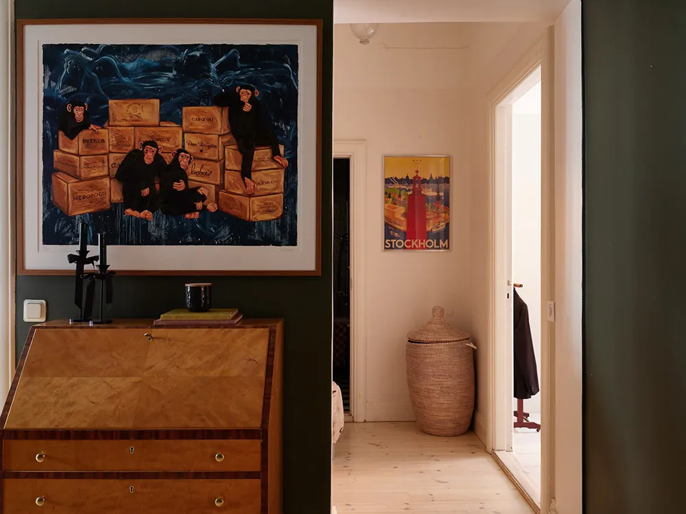 Charmante appartement à Stockholm avec des éléments décoratifs vintage - Gallery image 14