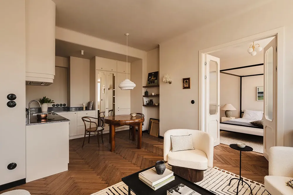 Convenient Layout and Stylish Design: Renovation of a Small Apartment in Warsaw - Gallery image 3