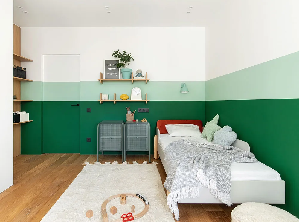 Freundliche Farben in einer kleinen Familienwohnung in Kiew (68 qm) - 20