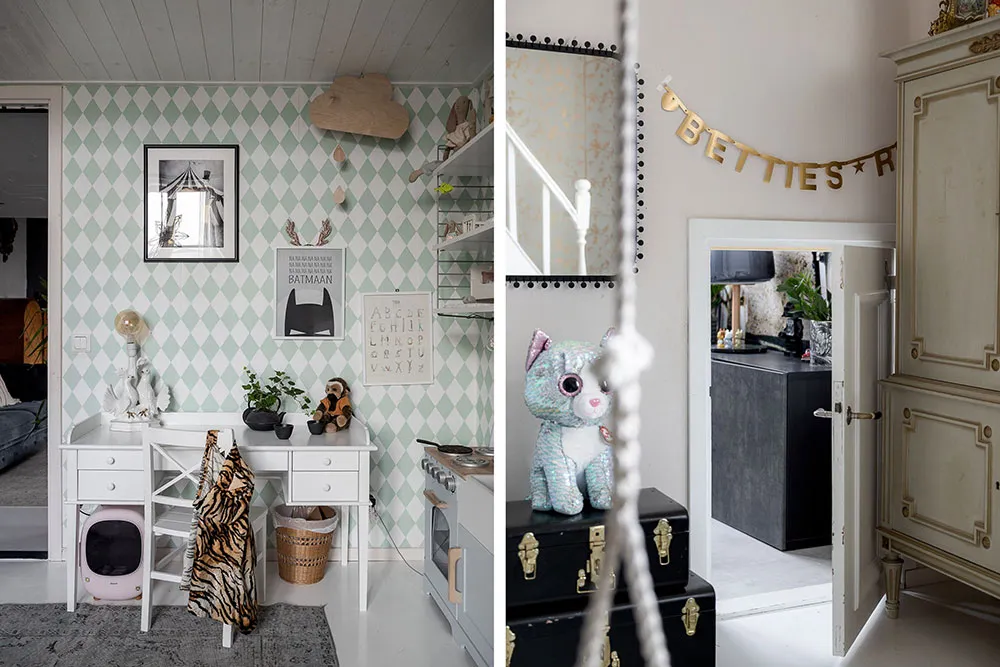 スウェーデンにある73平方メートルの魅力的なロフト付きアパートのデザインにおける様々なスタイルの要素 - Gallery image 25