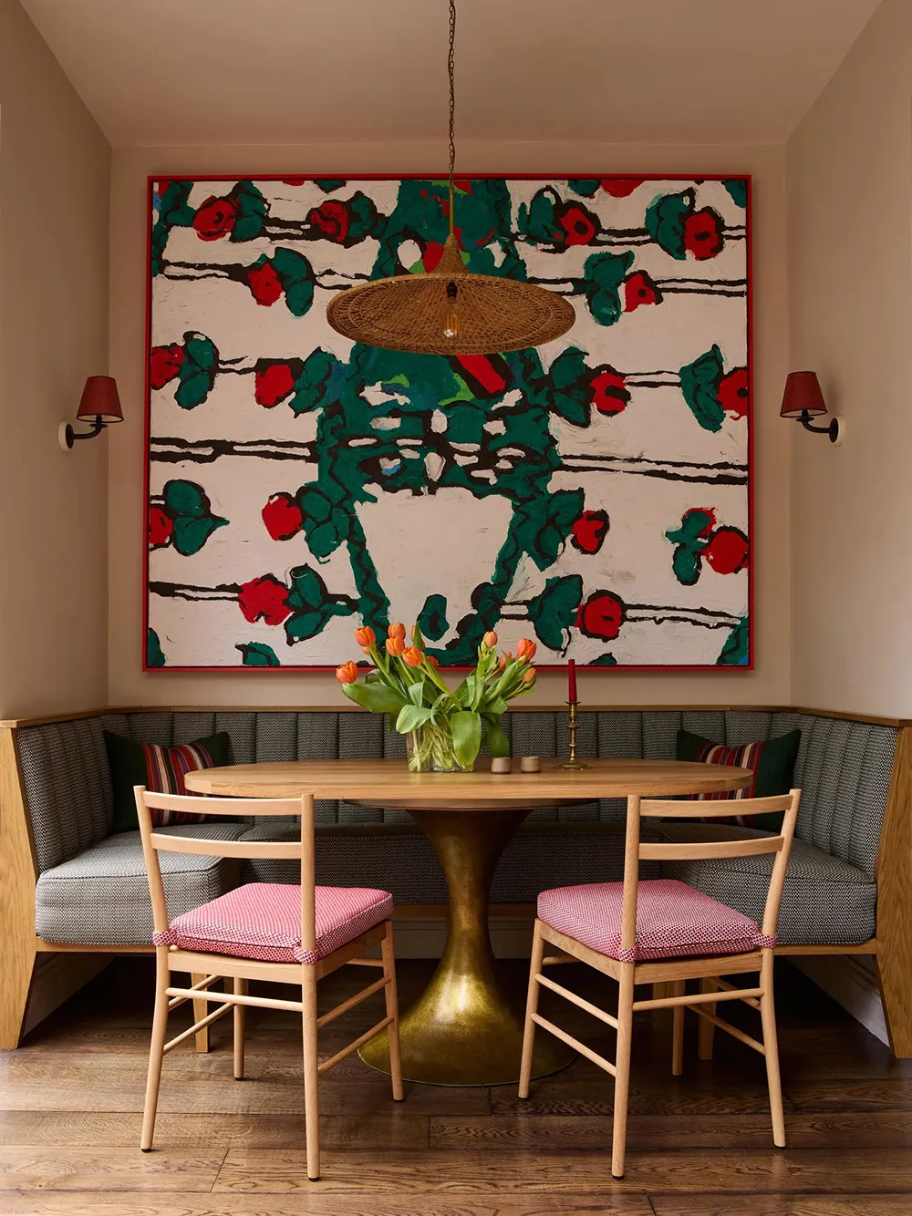 Коллекция абстрактной живописи в дизайне яркого интерьера в Лондоне - Gallery image 5