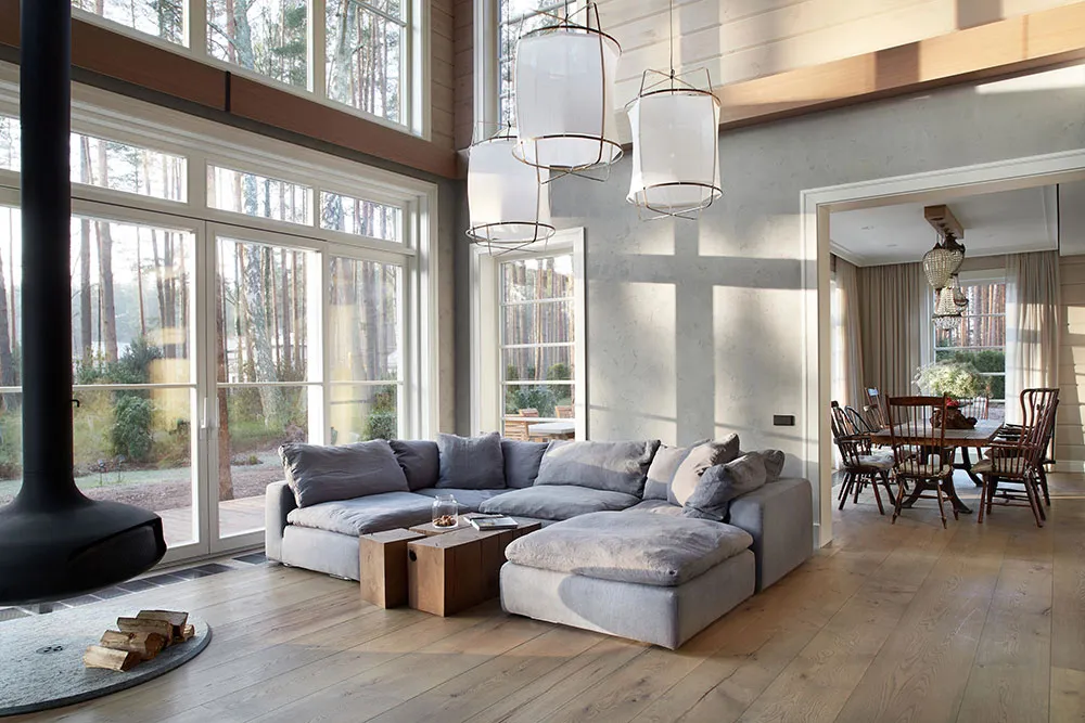 Дерев'яний будинок із спокійними природними інтер’єрами біля Різького заливу - Gallery image 2