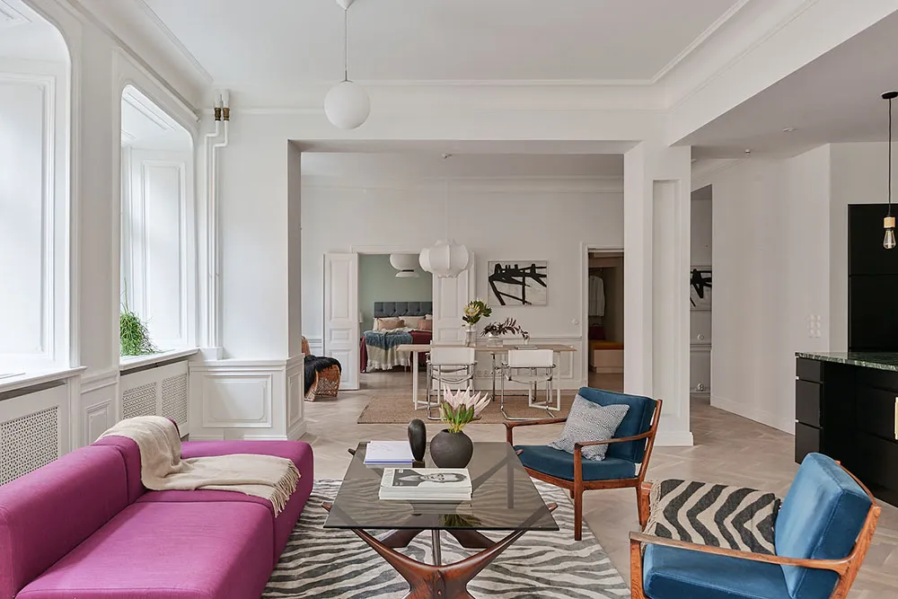 Skandynawski minimalizm z kolorowymi akcentami - Gallery image 7