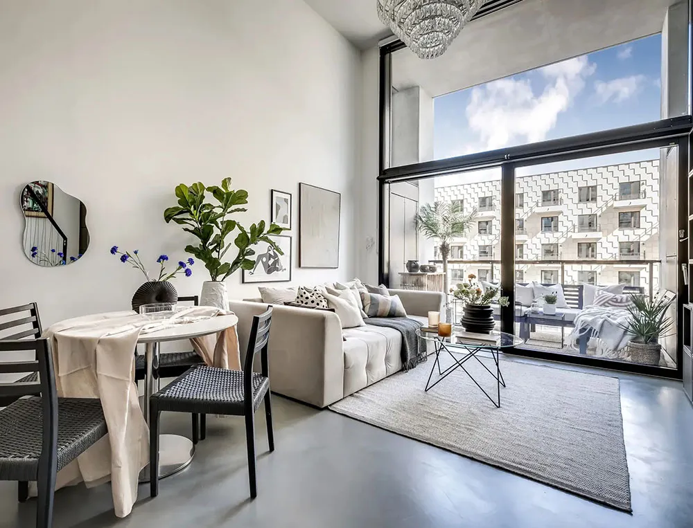 Небольшой лофт с антресолью в Стокгольме (35 кв. м) - Gallery image 4