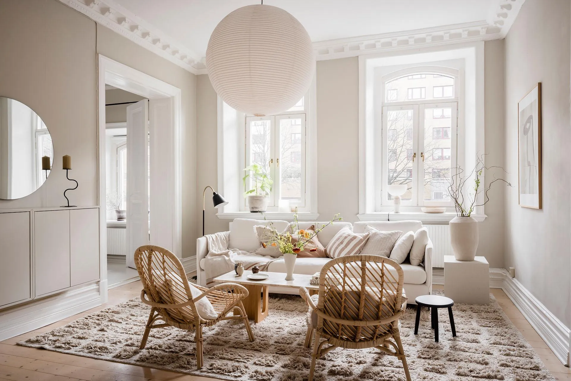 Piękny beżowy mieszkanie w Getborgu (88 m²) - 4