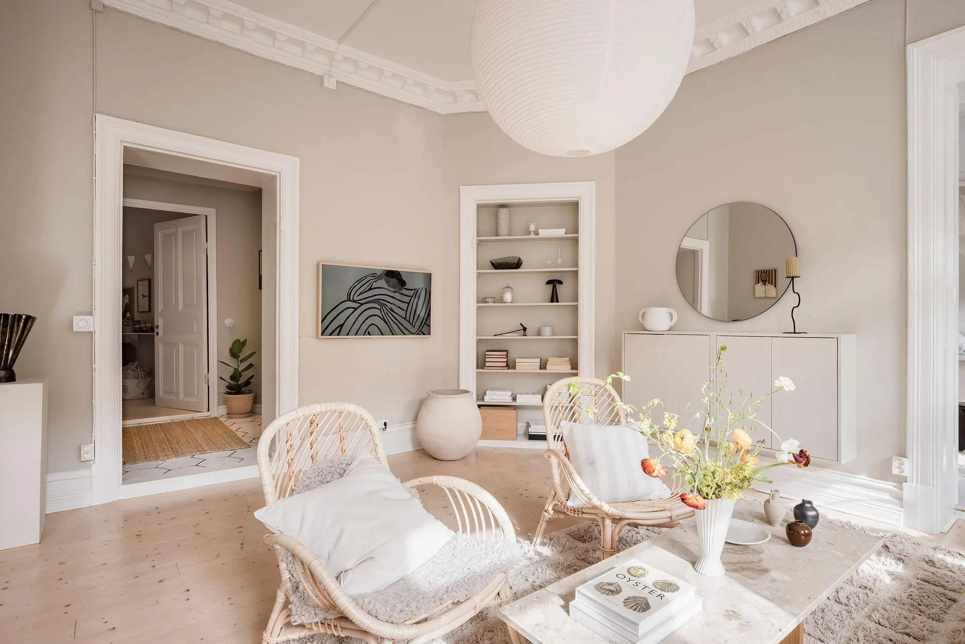 Piękny beżowy mieszkanie w Getborgu (88 m²) - 10