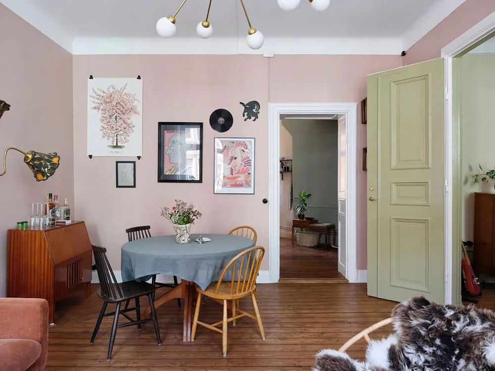 Appartement scandinave avec des détails féminins agréables - Gallery image 5