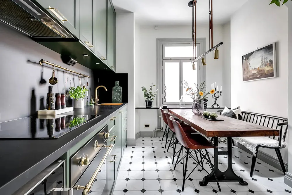 Szwedzki mieszkanie z windową schodami i sypialnią za szybą (72 m²) - Gallery image 3