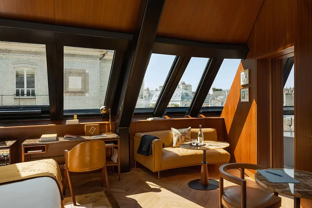 Необычный дизайн-отель рядом с Лувром в Париже - Gallery image 23