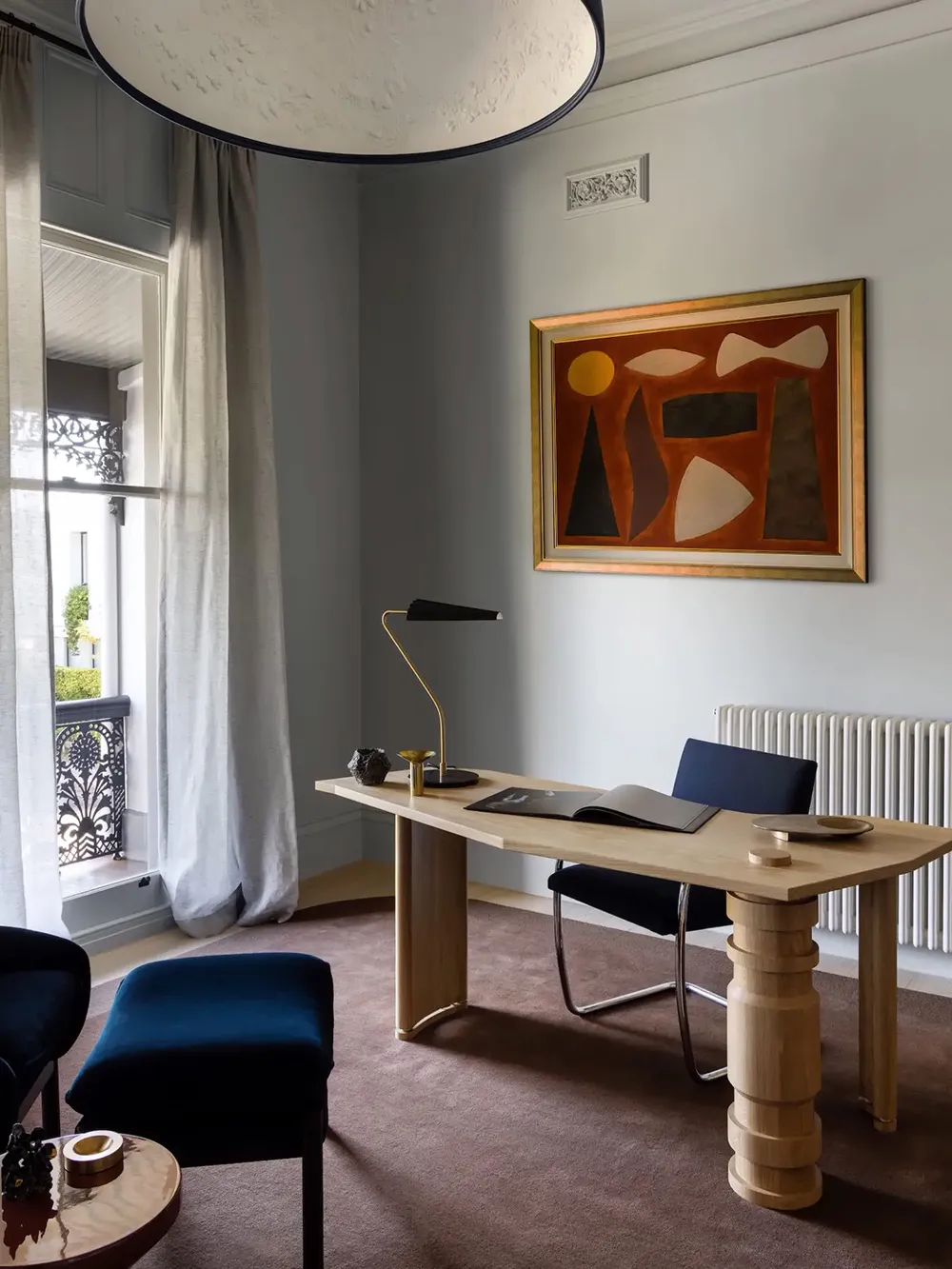 Спокойный современный интерьер в Мельбурне с пастельными вставками и искусством - Gallery image 5